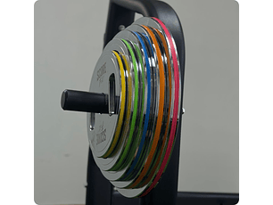 Par Discos Calibrados Powerlifting 5 Kg Score Fit®