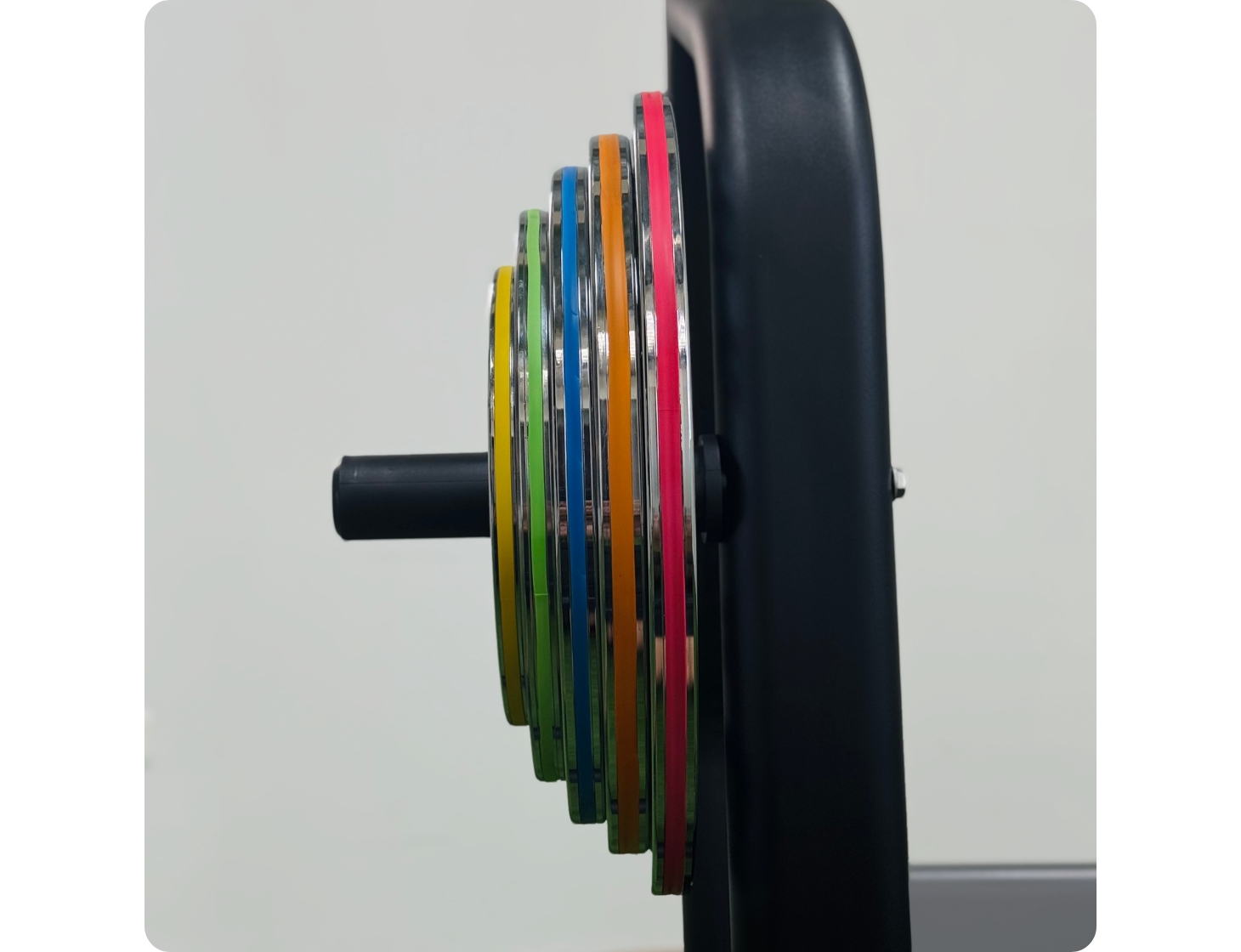 Pack 150 Kg Discos Calibrados Powerlifting + Barra Olímpica 20 Kg 5