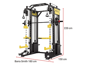 Power Rack SF-PRO + Banco Regulable + 30Kg Discos (RESERVA 40%)