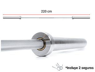 Barra Olímpica 20 KG Score Fit® (2.20m)