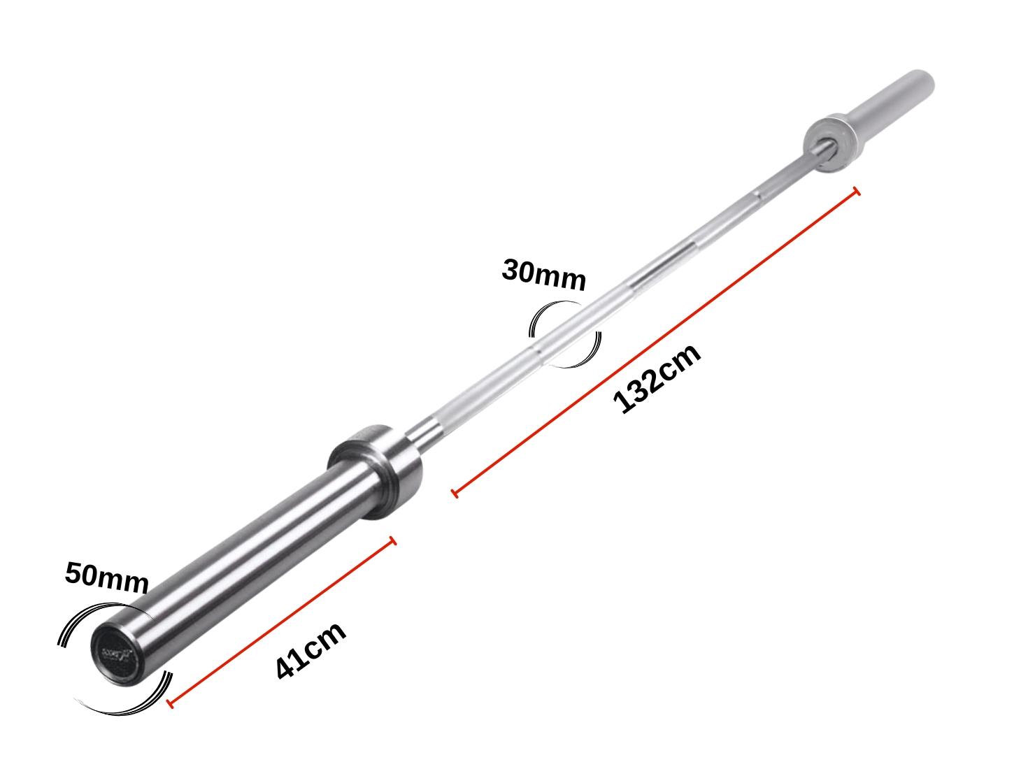 Barra Olímpica 20 KG Score Fit® (2.20m) 3