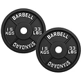 Par Discos Barbell Standard 15 Kg