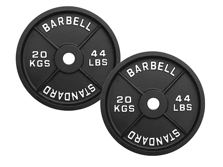 Par Discos Barbell Standard 20 Kg