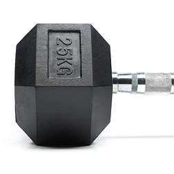 Pack 225 Kg Mancuernas Hexagonales (12.5 a 25kg) + Rack Triangular - Miniatura 10
