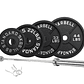 Pack 110 Kg Discos IRON BLACK + Barra Olímpica 20 Kg - Miniatura 1