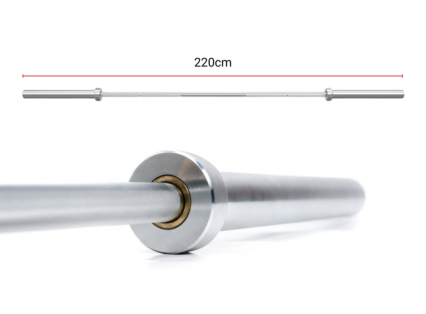 Pack 110 Kg Discos IRON BLACK + Barra Olímpica 20 Kg 2