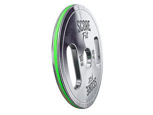 Par Discos Calibrados Powerlifting 10 Kg SCORE FIT®