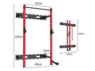 Pack Home Rack Squat Plegable 
