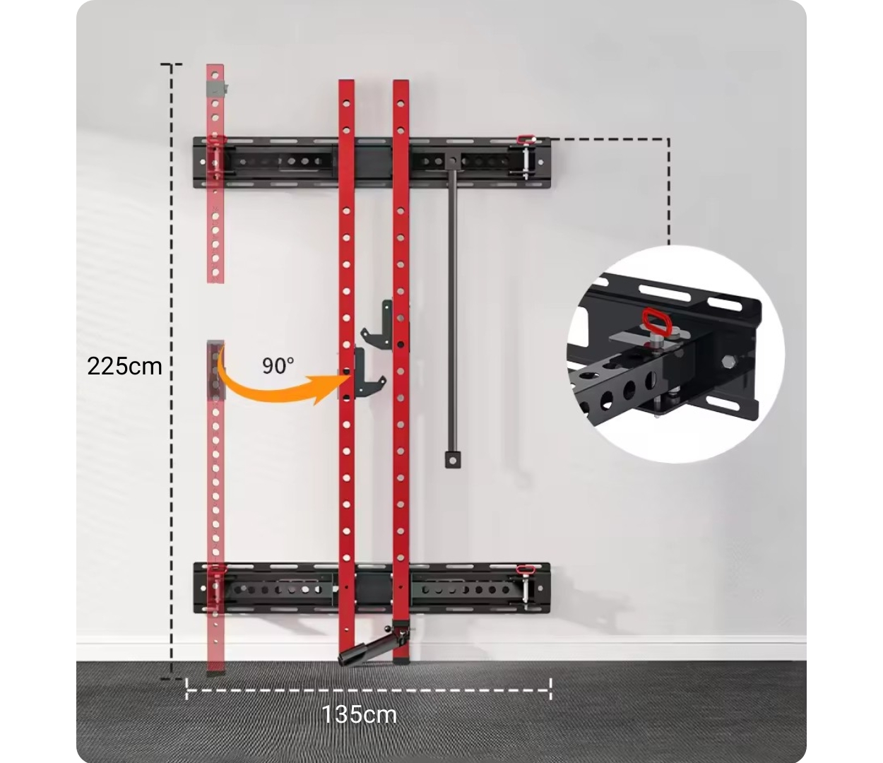 Pack Home Rack Squat Plegable  3