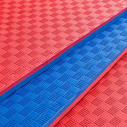 Tatami 100x100x3cm Rojo/Azul SCORE FIT® - Miniatura 3
