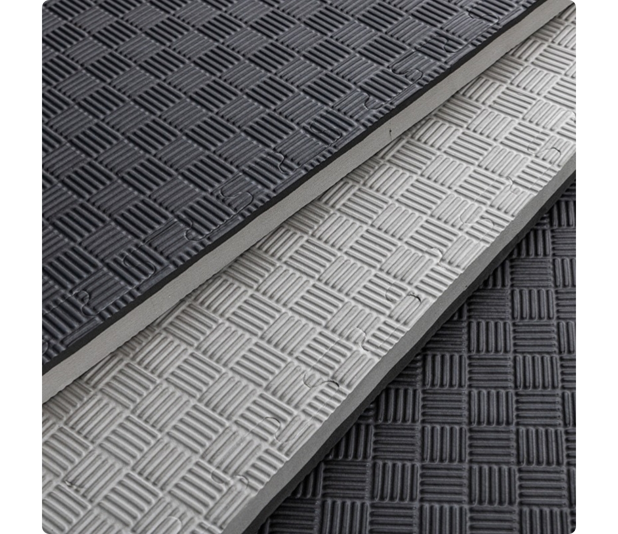 Tatami 100x100x3cm Gris/Negro SCORE FIT® 6