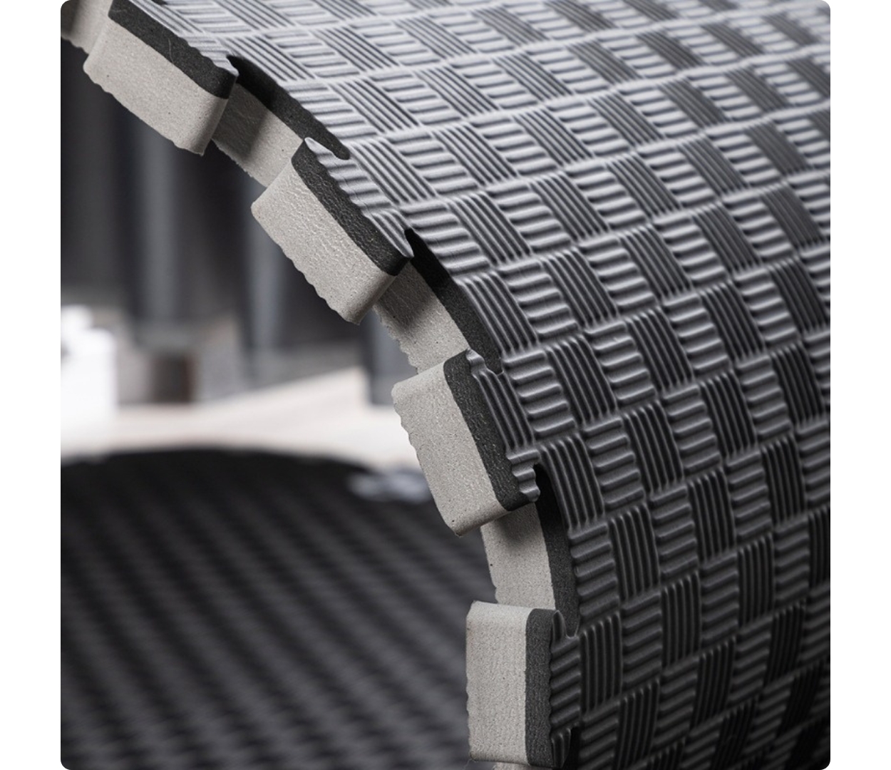 PREVENTA - Tatami 100x100x4cm Gris/Negro SCORE FIT® 3