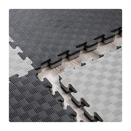 Tatami 100x100x4cm Gris/Negro SCORE FIT®