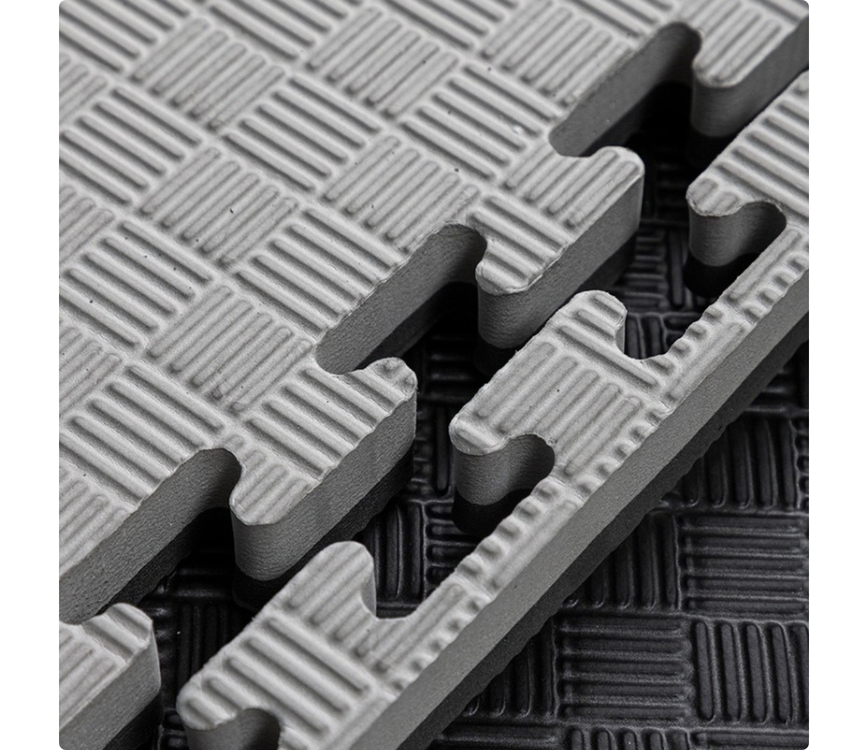 PREVENTA - Tatami 100x100x4cm Gris/Negro SCORE FIT® 6