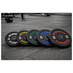 100 Kg Discos Bumper SCORE FIT® - Miniatura 4