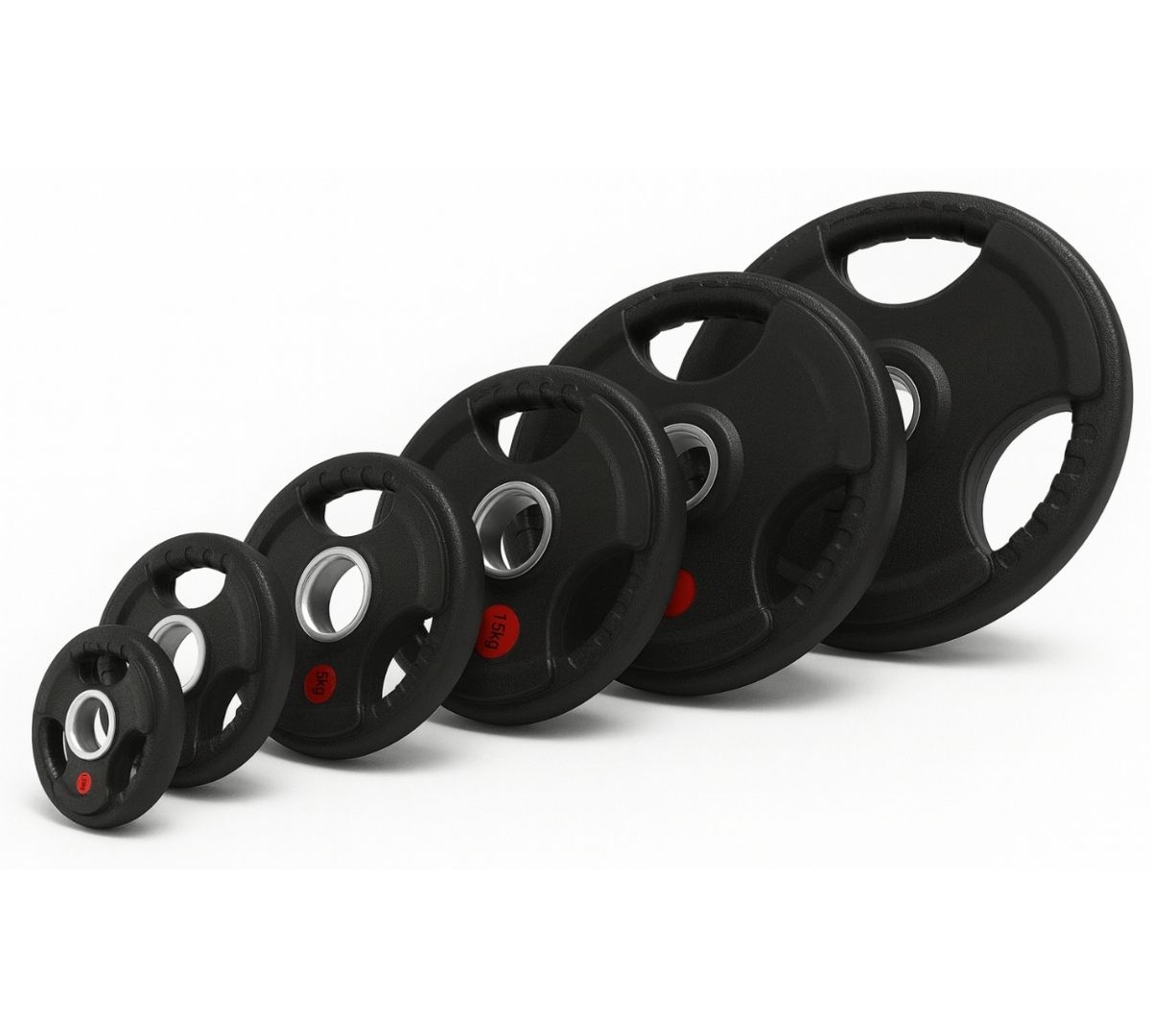 Banco Inclinado Alto Tráfico + Barra Olímpica 20 Kg + 60 Kg Discos Grip Olímpicos  3