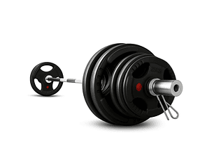 Pack 110 Kg en Discos Grip + Barra Olímpica 20 Kg