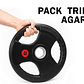 Pack 60 Kg en Discos Grip + Barra Olímpica 20 Kg - Miniatura 4