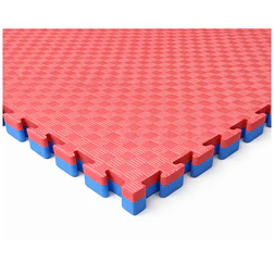 Tatami 100x100x3cm Rojo/Azul SCORE FIT® - Miniatura 1