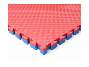 PREVENTA - Tatami 100x100x3cm Rojo/Azul SCORE FIT®