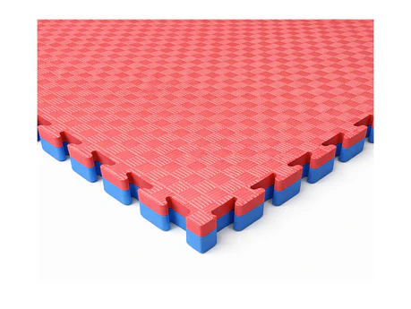 Tatami 100x100x3cm Rojo/Azul SCORE FIT®