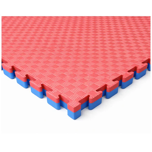 Tatami 100x100x3cm Rojo/Azul SCORE FIT®