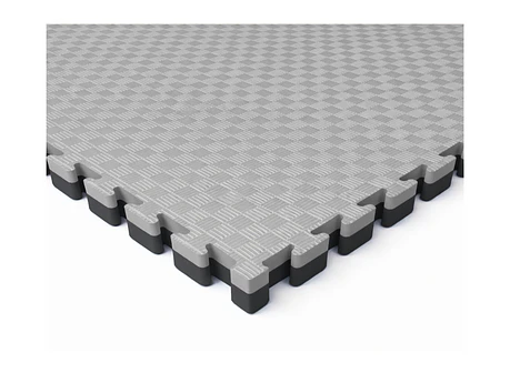 Tatami 100x100x3cm Gris/Negro SCORE FIT®