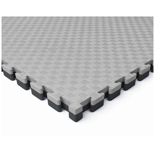 Tatami 100x100x3cm Gris/Negro SCORE FIT®