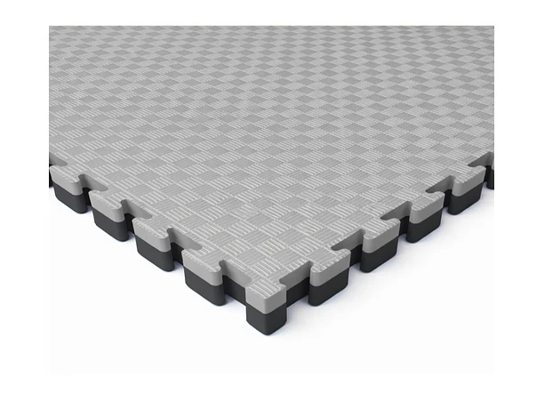 Tatami 100x100x3cm Gris/Negro SCORE FIT®