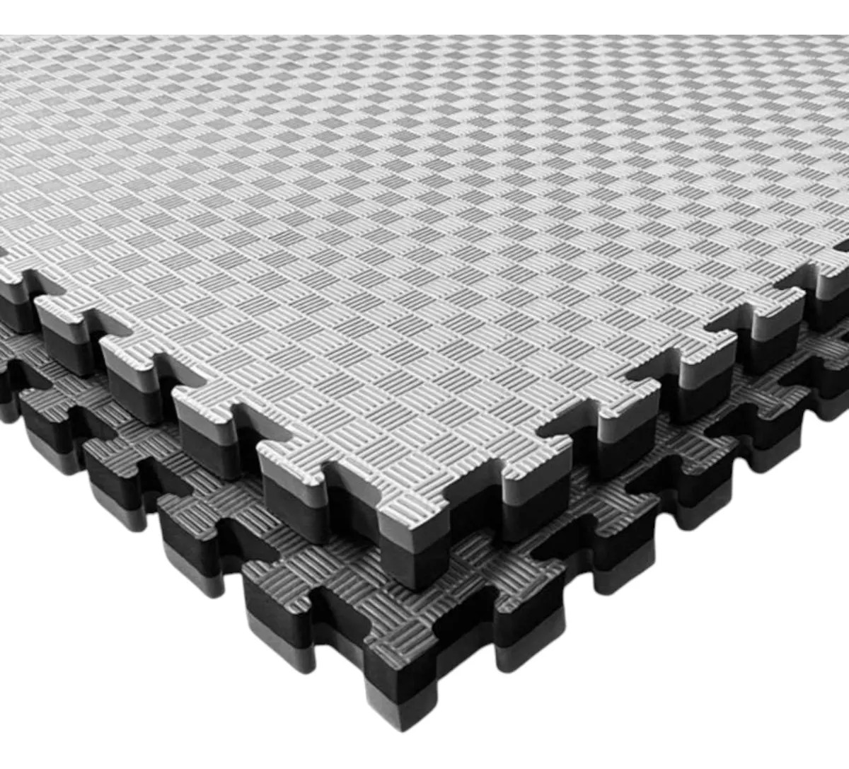 Tatami 100x100x4cm Gris/Negro SCORE FIT® 1