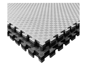 PREVENTA - Tatami 100x100x4cm Gris/Negro SCORE FIT®