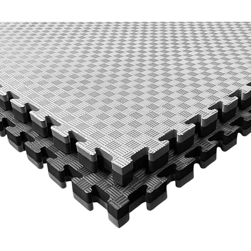 Tatami 100x100x4cm Gris/Negro SCORE FIT®