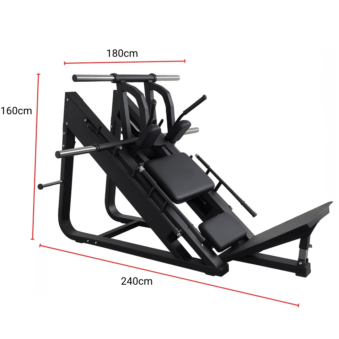 Prensa/Hack Squat Dual SF-PRO (RESERVA 40%) 2