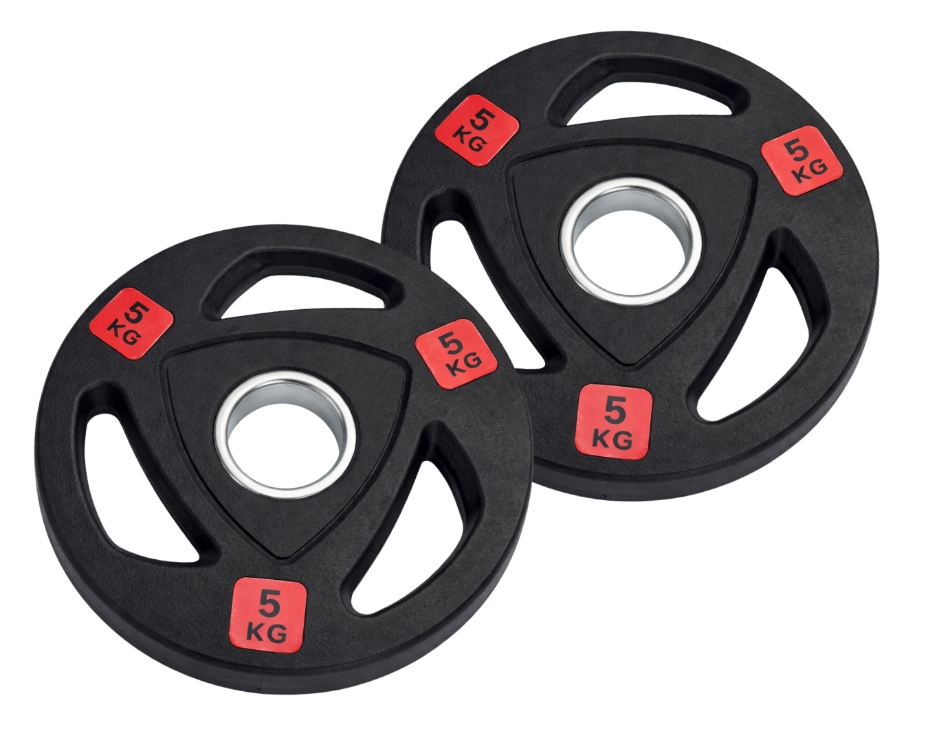 Par Discos Olímpicos Grip Pro 5 Kg (triple agarre) 1