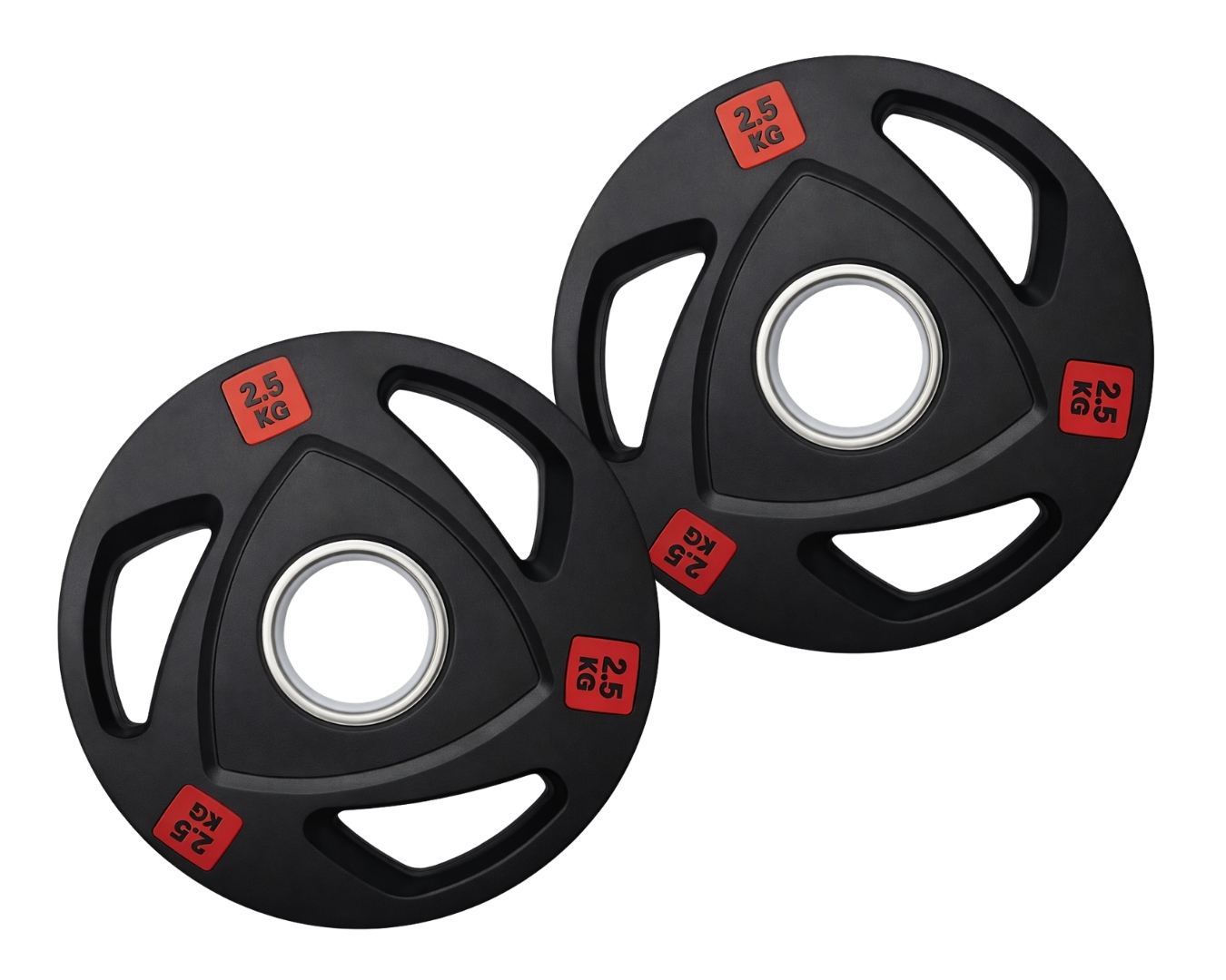 Par Discos Olímpicos Grip Pro 2,5 Kg (triple agarre) 1