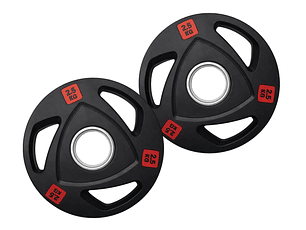Par Discos Olímpicos Grip Pro 2,5 Kg (triple agarre)
