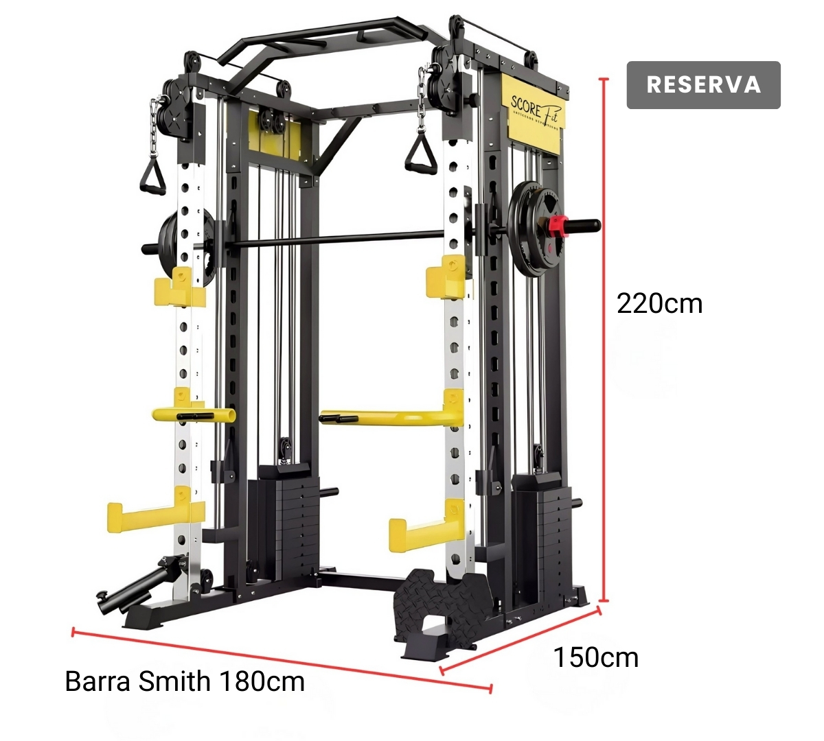 Power Rack SF-PRO (RESERVA 60%) Solo máquina 2