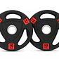 Pack 150 Kg Discos Grip Pro + Barra Olímpica 20 Kg - Miniatura 8