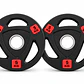 Pack 150 Kg Discos Grip Pro + Barra Olímpica 20 Kg - Miniatura 9