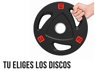 1000 Kg Discos Olímpicos Grip Pro