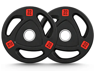 Par Discos Olímpicos Grip Pro 20 Kg (con agarre)