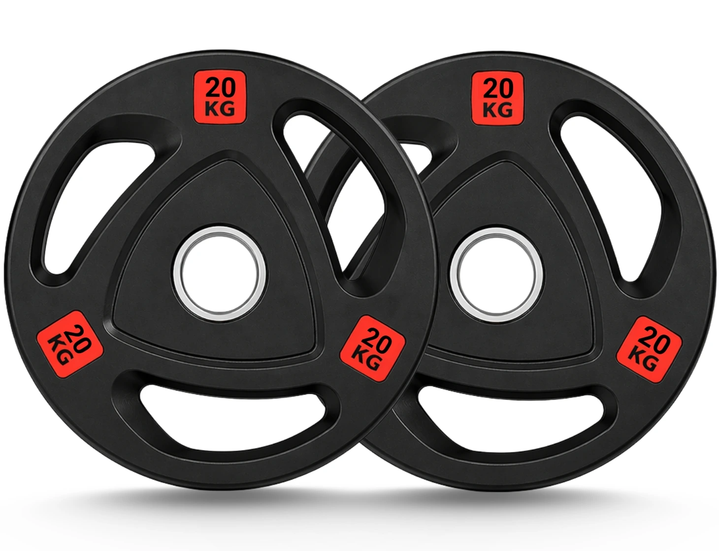 Pack 150 Kg Discos Grip Pro + Barra Olímpica 20 Kg 11