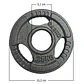 Par Discos IRON BLACK 1,25 Kg - Miniatura 2