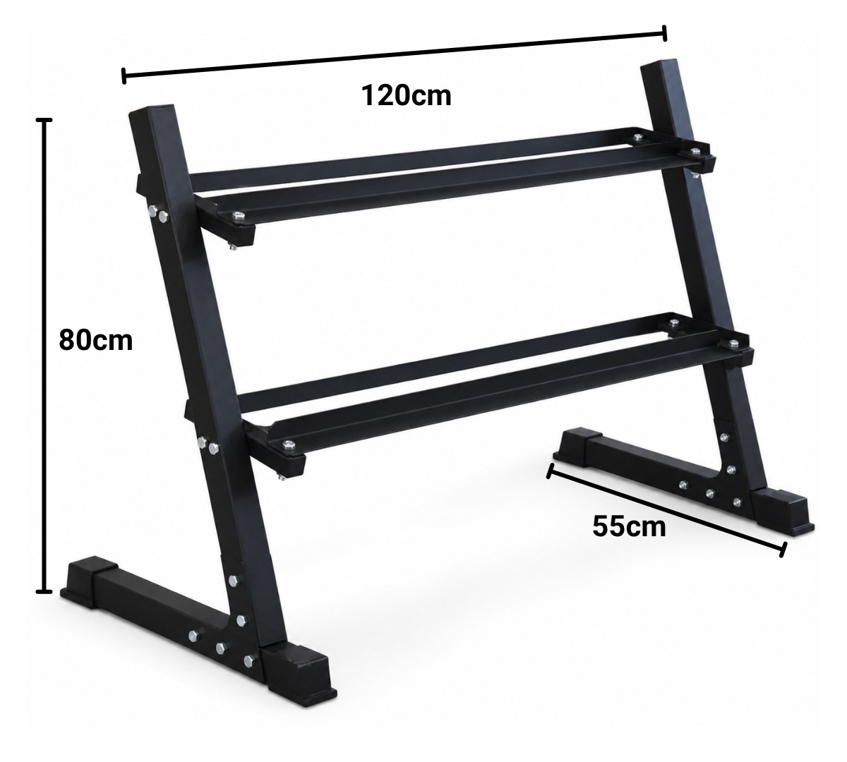 Rack de Mancuernas Horizontal (2 niveles) 2