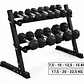 Pack 210 Kg Mancuernas Hexagonales (7.5 a 22.5kg) + Rack 2 Niveles - Miniatura 2