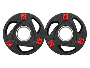 Par Discos Olímpicos Grip Pro 1,25 Kg (con agarre)