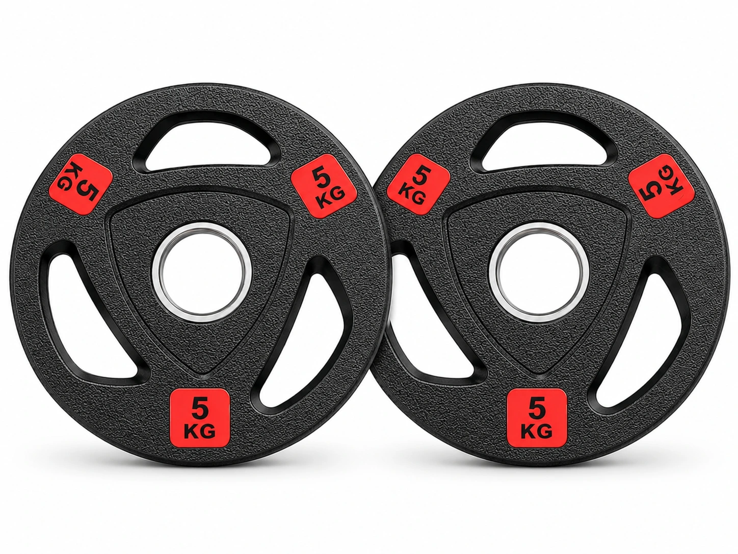 Par Discos Olímpicos Grip Pro 5 Kg (con agarres) 1