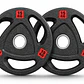 Par Discos Olímpicos Grip Pro 15 Kg (con agarres) - Miniatura 1