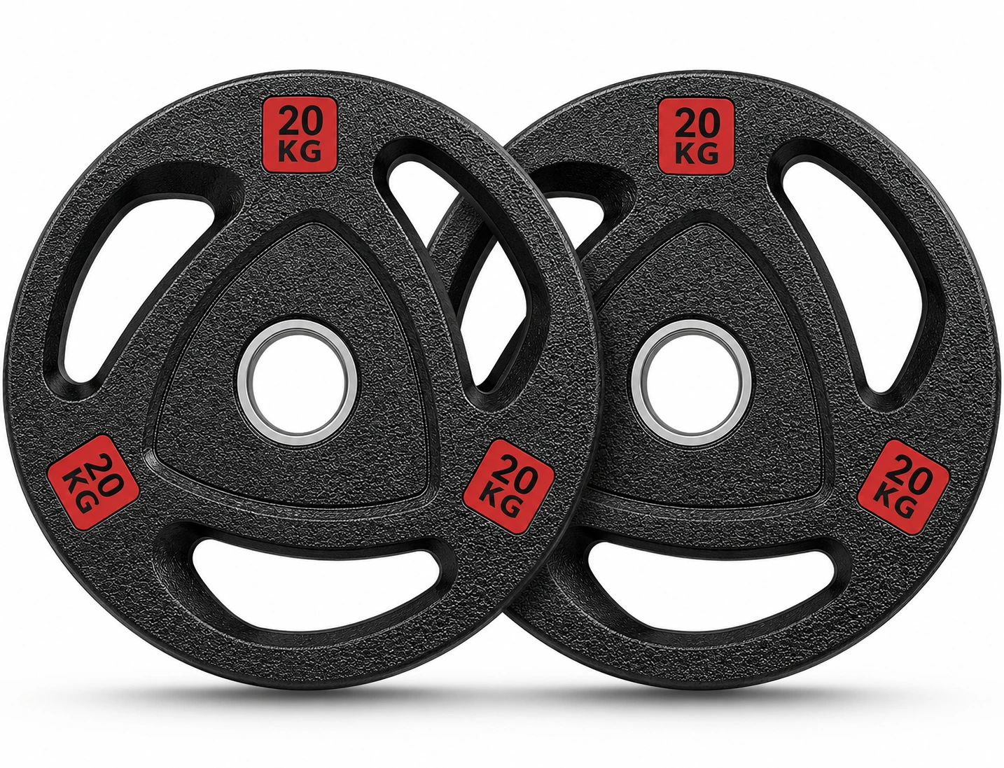 Par Discos Olímpicos Grip Pro 20 Kg (con agarre) 1