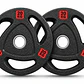 Par Discos Olímpicos Grip Pro 20 Kg (con agarre) - Miniatura 1